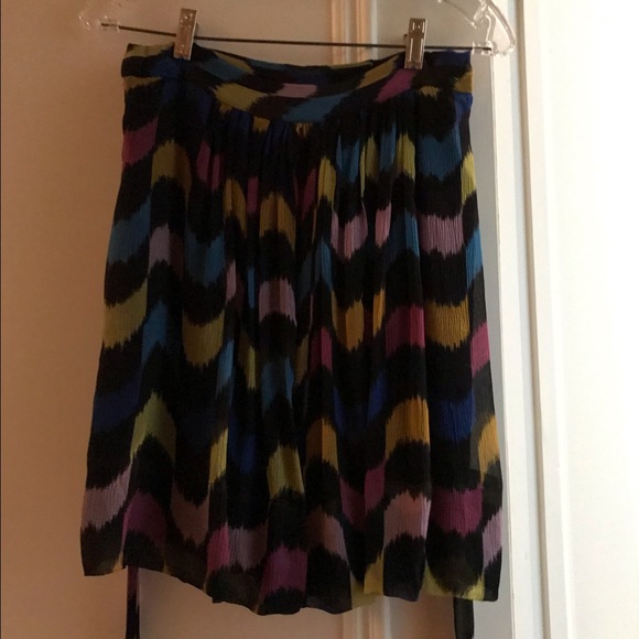 Gorman print silk wrap skirt AUS 10/ US size 6 - Picture 3 of 9